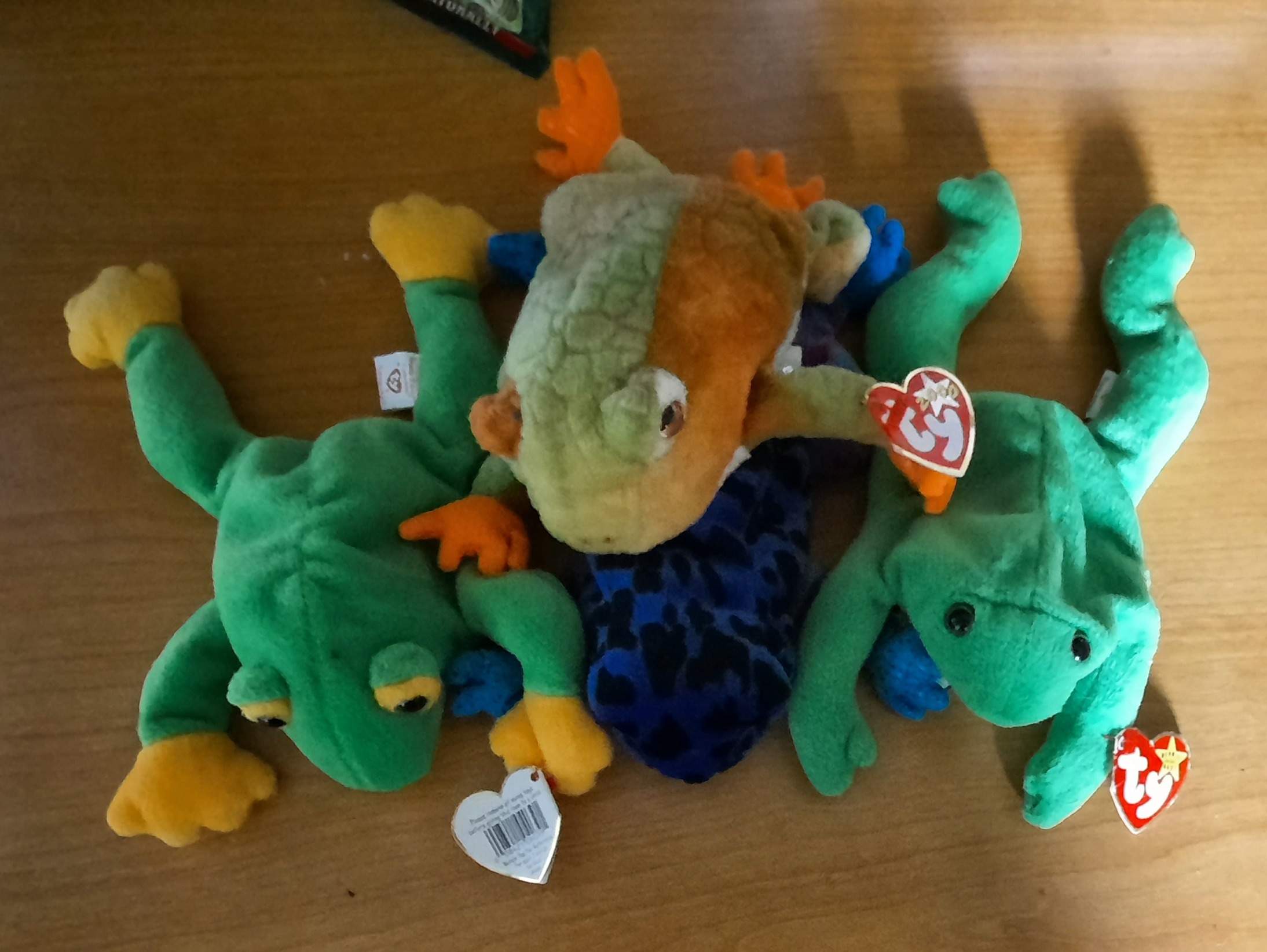 Beanie Babies Frogs